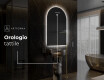Specchio da bagno LED di forma irregolare Y221 #7