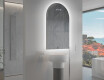 Specchio da bagno LED di forma irregolare Y221 #9