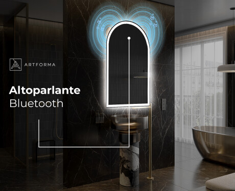 Specchio da bagno LED di forma irregolare Y222 #5