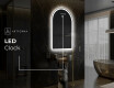 Specchio da bagno LED di forma irregolare Y222 #7
