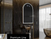Specchio da bagno LED di forma irregolare Y223 #4