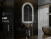 Specchio da bagno LED di forma irregolare Y223 #8