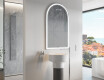 Specchio da bagno LED di forma irregolare Y223 #8