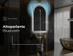 Specchio da bagno LED di forma irregolare Y223 #5