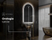 Specchio da bagno LED di forma irregolare Y223 #7