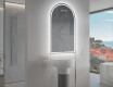 Specchio da bagno LED di forma irregolare Y223 #9