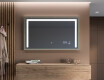 Rettangolare specchi con luci LED con cornice - FrameLine L11 #12