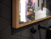 Rettangolare specchi con luci LED con cornice - FrameLine L11 #3