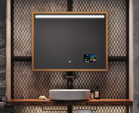 Specchio vintage da parete rettangolare - FrameLine L124