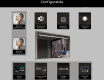 Specchio bagno LED con cornice - FrameLine L128 #7