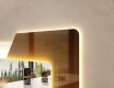 Specchio bagno retroilluminato LED - Retro #2