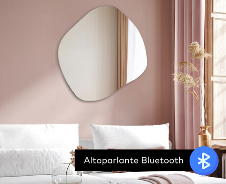 Specchio da bagno LED di forma irregolare R221 #8