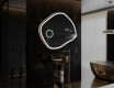 Specchio da bagno LED di forma irregolare R222 #10