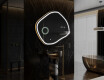 Specchio da bagno LED di forma irregolare R223 #10