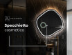 Specchio da bagno LED di forma irregolare R223 #5