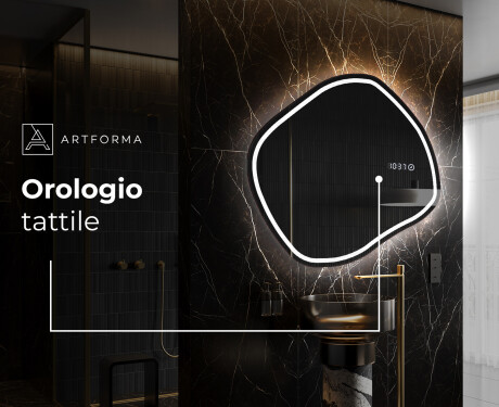 Specchio con LED decorativi da parete R223 #8
