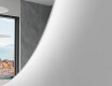 Specchio da bagno LED di forma irregolare SF221 #2