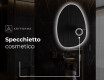 Specchio da bagno LED di forma irregolare SF221 #5
