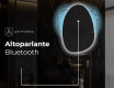 Specchio da bagno LED di forma irregolare SF221 #6