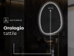 Specchio da bagno LED di forma irregolare SF221 #8