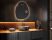 Specchio da bagno LED di forma irregolare SF221 #10