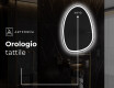 Specchio da bagno LED di forma irregolare SF222 #8