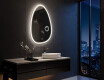 Specchio da bagno LED di forma irregolare SF222 #10