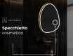 Specchio da bagno LED di forma irregolare SF223 #6