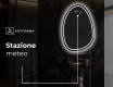 Specchio da bagno LED di forma irregolare SF223 #9