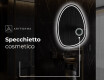 Specchio da bagno LED di forma irregolare SF223 #5