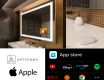 Specchio Da Bagno retroilluminato LED SMART L15 Apple #2