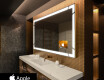 Specchio bagno da parete LED SMART L126 Apple