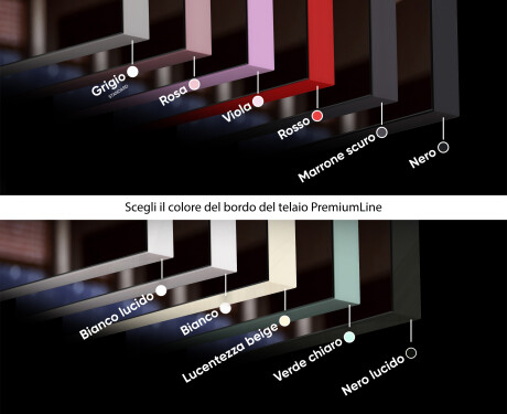 Specchio bagno da parete LED SMART L126 Apple #7