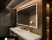 Specchio bagno da parete LED SMART L129 Apple #1