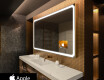 Specchio bagno da parete LED SMART L138 Apple