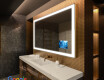 SMART Rettangolare Specchio Bagno LED L01 Serie Google