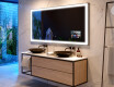 SMART Rettangolare Specchio Bagno LED L01 Serie Google #10