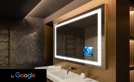 SMART Specchio Retroilluminato LED L15 Serie Google