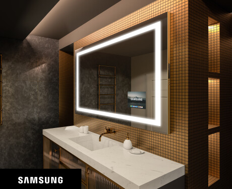 Specchio Da Bagno retroilluminato LED SMART L15 Samsung