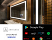 Specchio Da Bagno retroilluminato LED SMART L15 Samsung #2