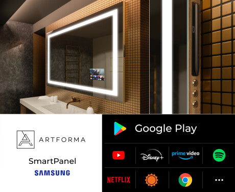 Specchio Da Bagno retroilluminato LED SMART L15 Samsung #2