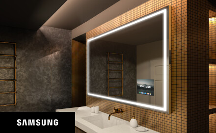 Specchio Da Bagno retroilluminato LED SMART L49 Samsung