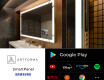 Specchio Da Bagno retroilluminato LED SMART L126 Samsung #2