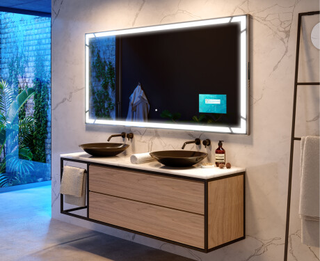Specchio Da Bagno retroilluminato LED SMART L126 Samsung #6
