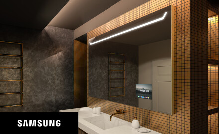 Specchio bagno da parete LED SMART L128 Samsung