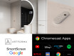 Specchio retroilluminato LED SMART A222 Google #2