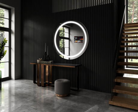 Specchio tondo retroilluminato LED SMART L33 Samsung #4