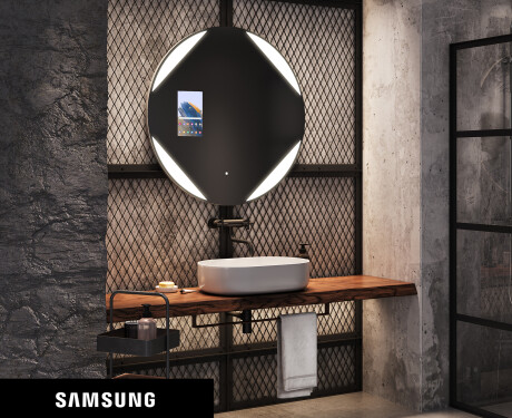 Specchio rotondo LED SMART L114 Samsung #1