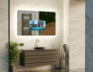 Specchio da Bagno LED Intelligente Arrotondato SmartScreen 21,5”