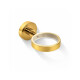 CLASSIC - Supporto per tazza 80.003/003.1, portasapone 80.004/004.1 / dorato lucido / * vetro da ordinare separatamente #1